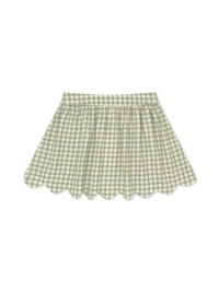 Susie Scallop Skirt - Pinecrest Plaid