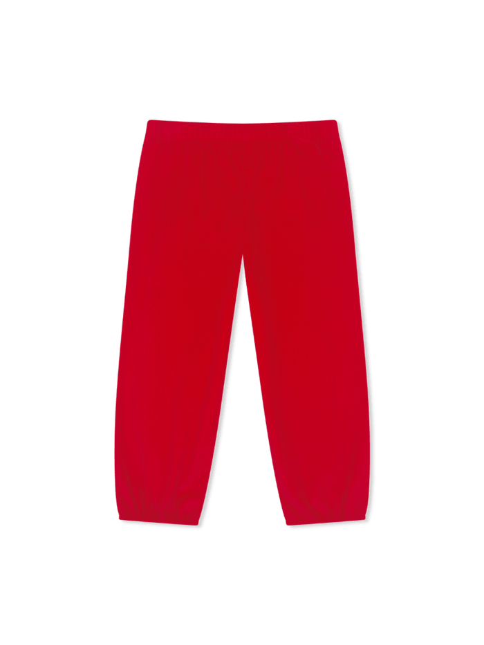 Garret Gathered Pant - High Point Red Corduroy - Classic Pants | Lullaby Set