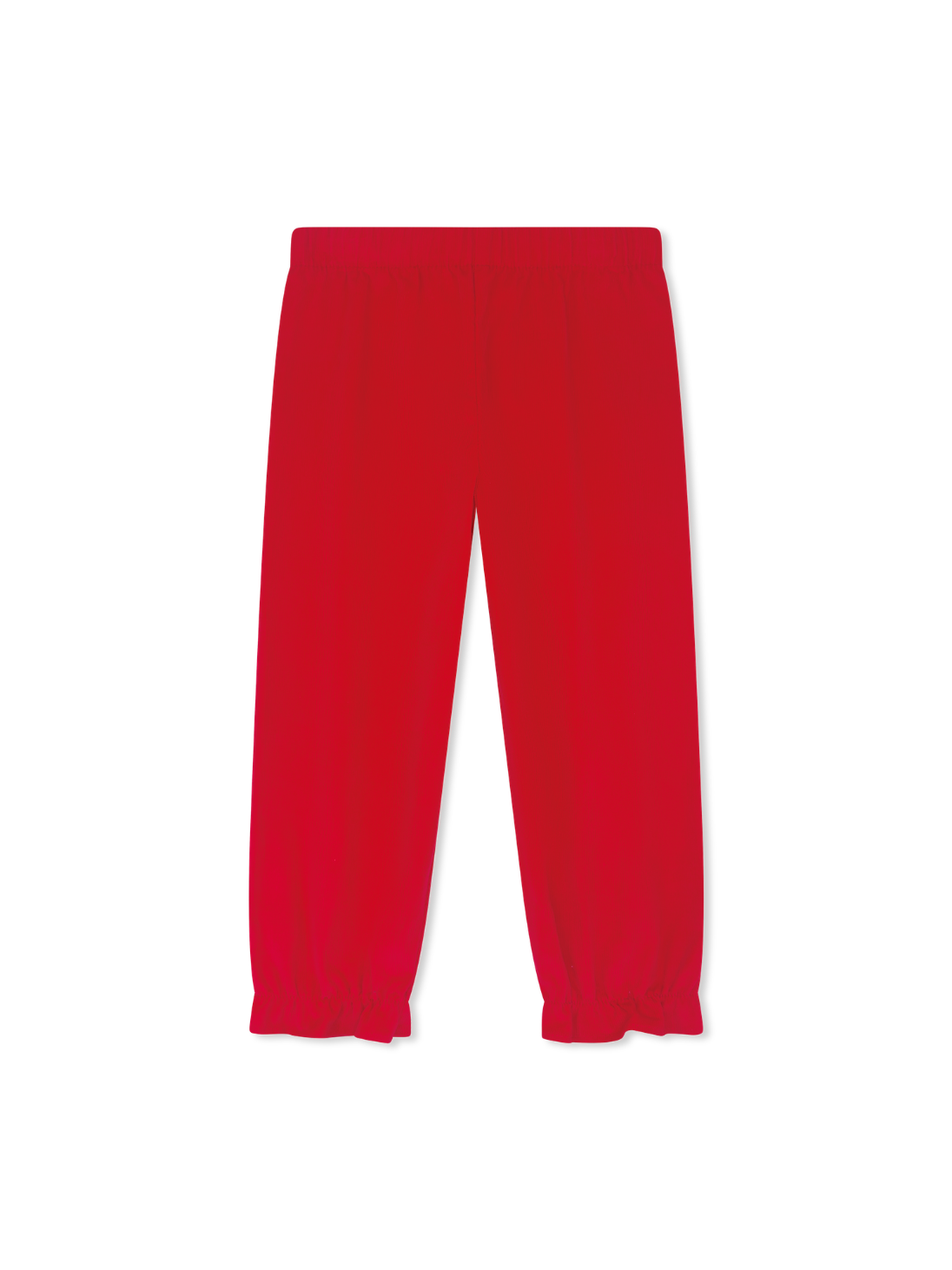 Gloria Gathered Pant - High Point Red Corduroy