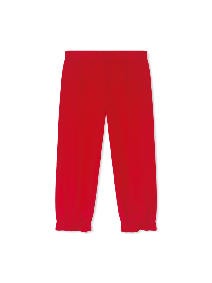 Gloria Gathered Pant - High Point Red Corduroy - Classic Pants | Lullaby Set