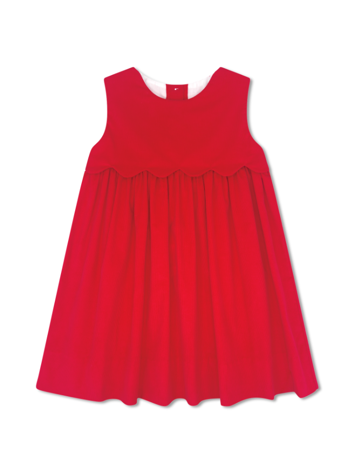 Lucille Jumper - High Point Red Corduroy