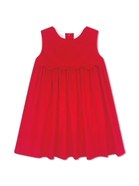 Lucille Jumper - High Point Red Corduroy