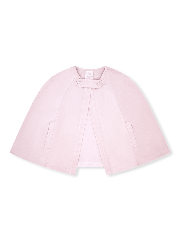 Royal Cape - Petite Pink Velvet - Classic Outerwear | Lullaby Set