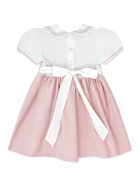 Sundays Best Dress - Petite Pink Velvet