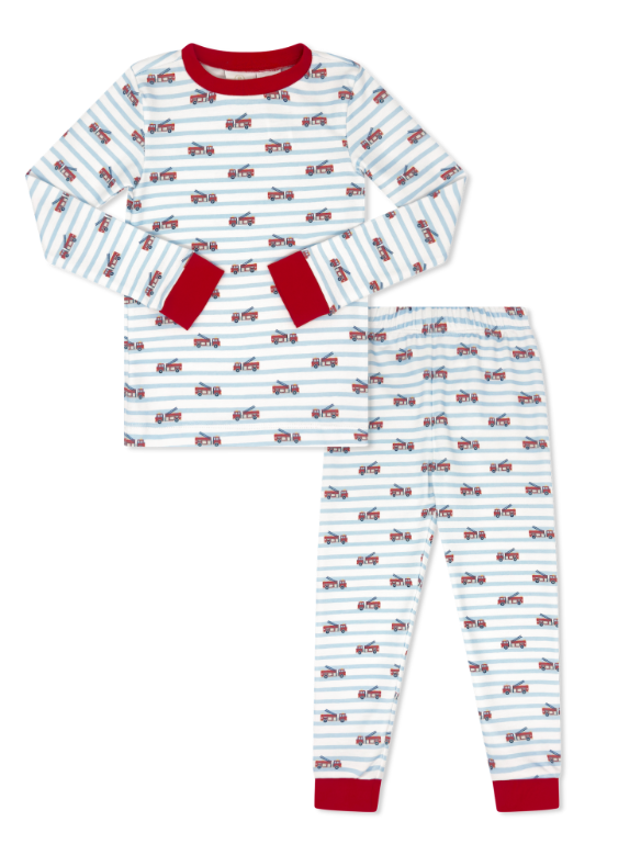 Sweet Pea PJ Set - Hook and Ladder
