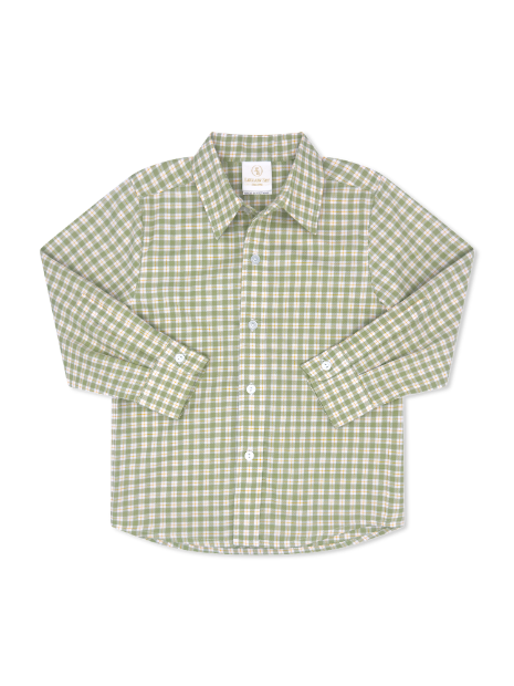 Brees Button Down - Pinecrest Plaid