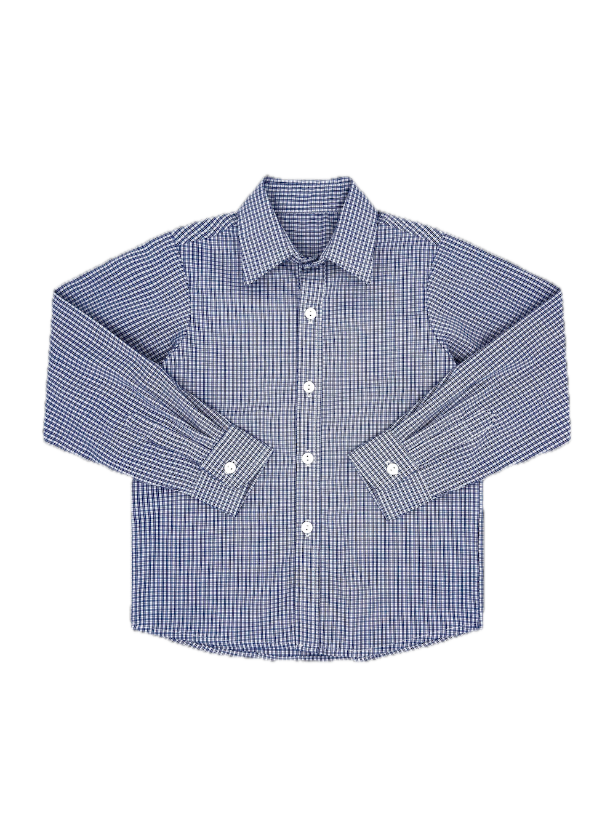 Brees Button Down - Nolan Navy Check