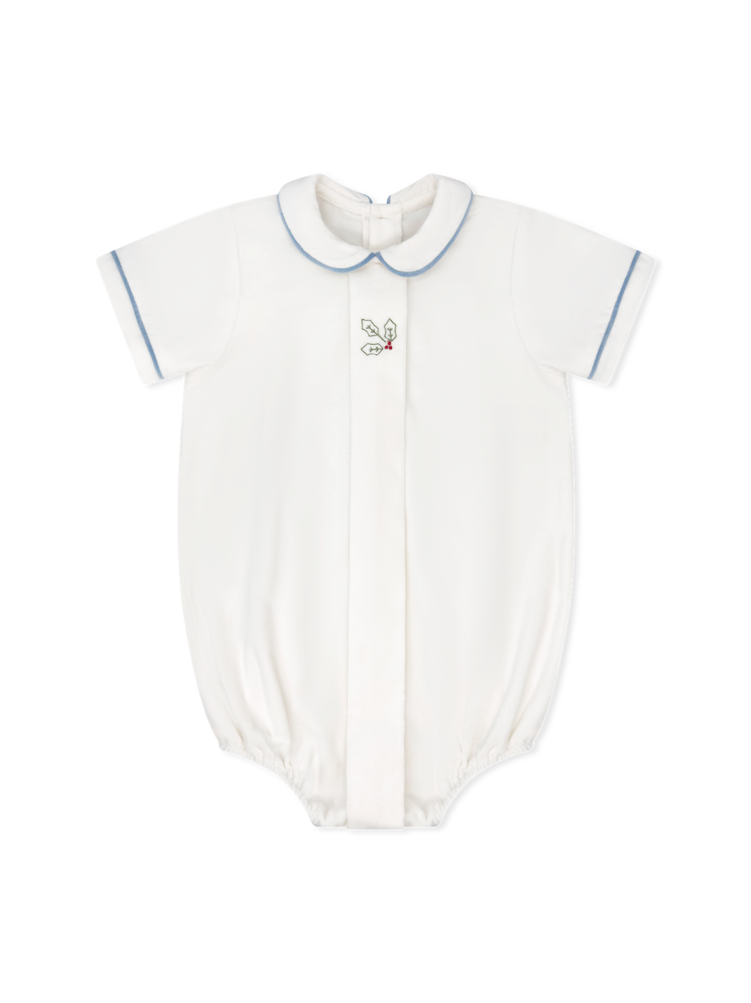 Palmer Bubble - Winter White Velvet, Holly
