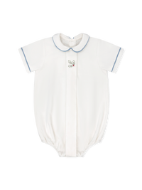 Palmer Bubble - Winter White Velvet, Holly