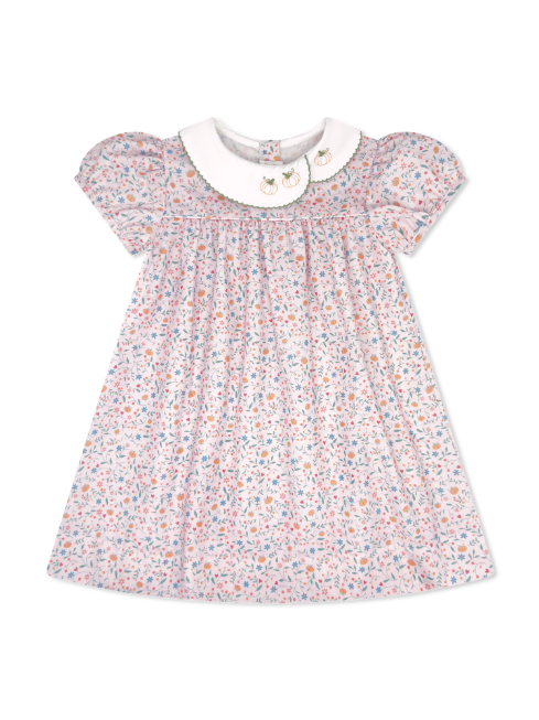 Eloise Dress - Pumpkin Grove Floral