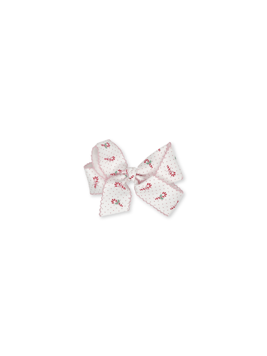 Hallie Hair Bow - Candy Cane Lane - Classic Bows | Lullaby Set