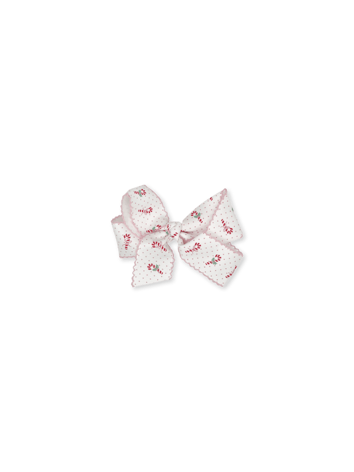 Hallie Hair Bow - Candy Cane Lane - Classic Bows | Lullaby Set