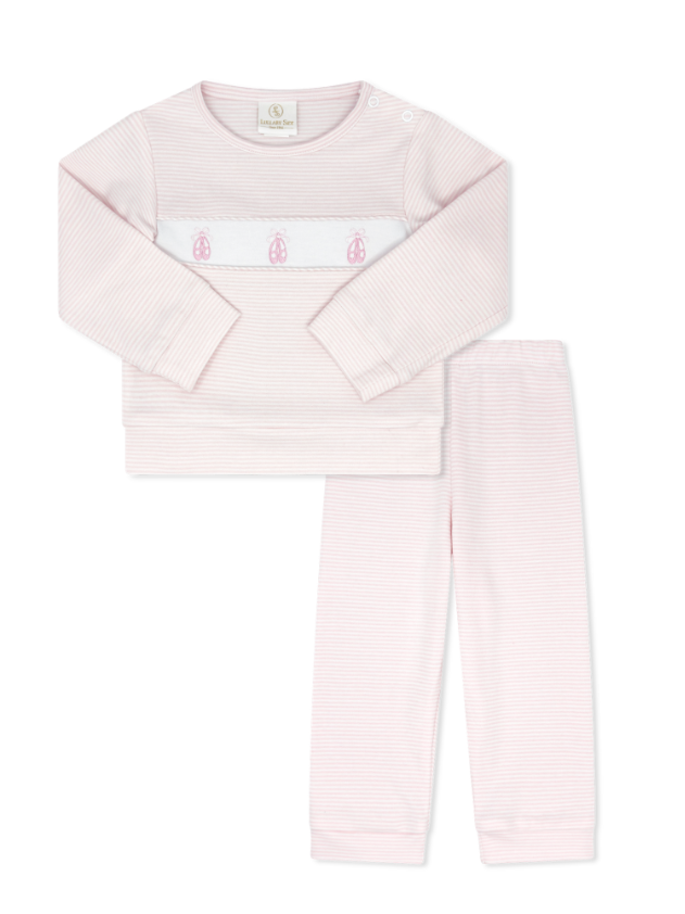 Lagniappe Play Set - Pensacola Pink Ministripe, Ballet Slipper (FL26)