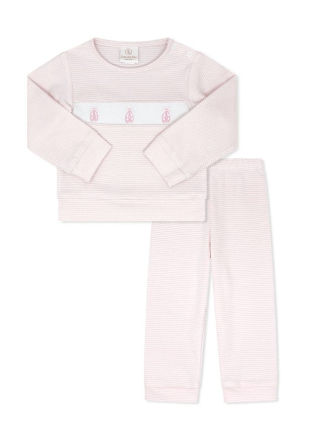 Lagniappe Play Set - Pensacola Pink Ministripe, Ballet Slipper (FL26) - Classic Sets | Lullaby Set
