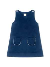 Shelby Jumper - Princeton Navy Corduroy - Classic Dresses | Lullaby Set