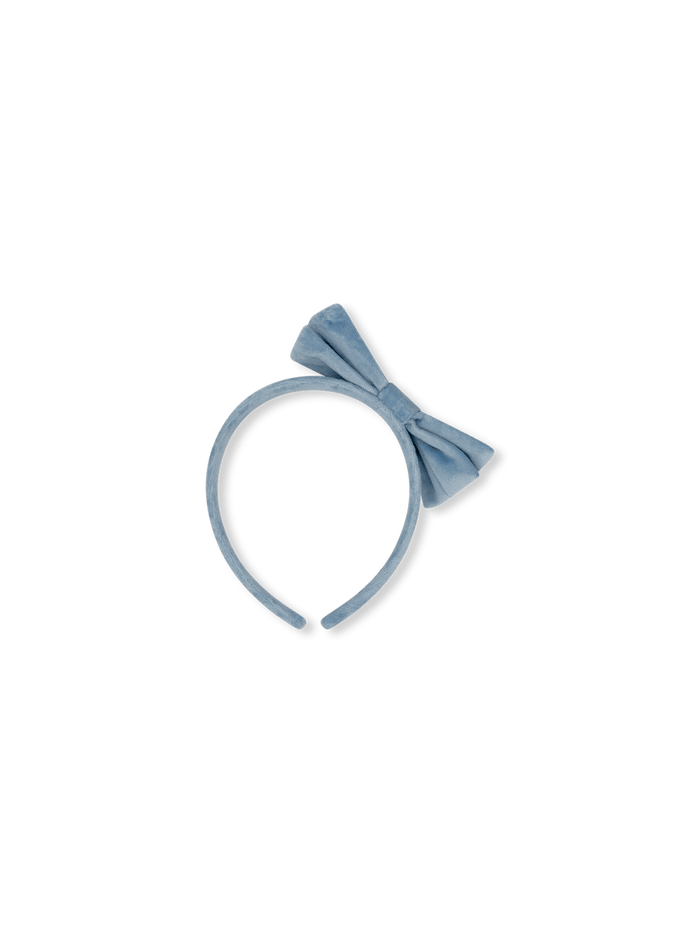 Hadley Headband - Belle Haven Blue Velvet - Classic Headbands | Lullaby Set