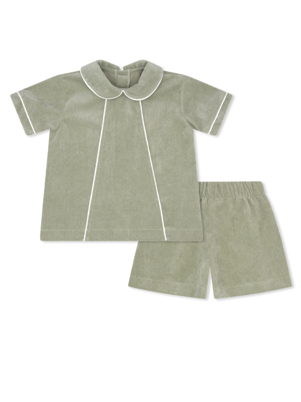 Adam Short Set - Sweetgrass Corduroy