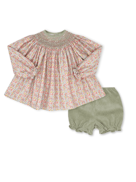 Betsy Bloomer Set Long Sleeve - Autumn Garden - Classic Sets | Lullaby Set