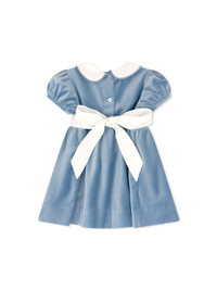 Elenor Dress - Beaufort Blue Velvet