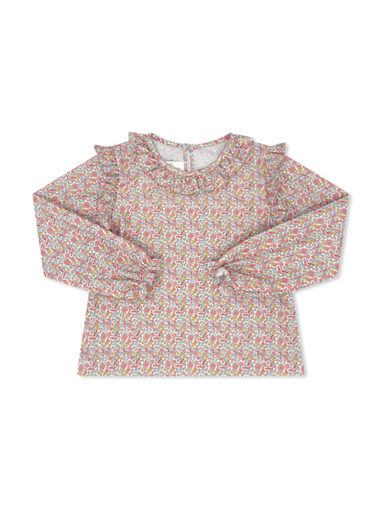 Evelyn Blouse Long Sleeve - Autumn Garden