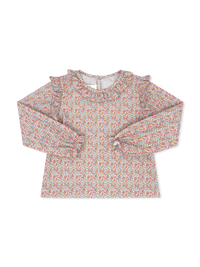 Evelyn Blouse Long Sleeve - Autumn Garden