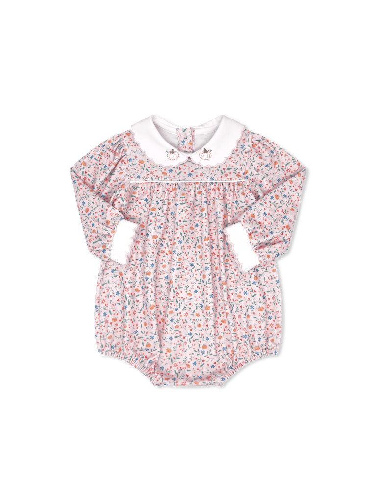 Memory Making Bubble Long Sleeve - Pumpkin Grove Floral - Classic Bubbles | Lullaby Set