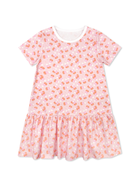 Dani Dropwaist Dress - Candy Corn Kisses
