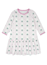 Dani Dropwaist Dress Long Sleeve - Boxwood and Bows