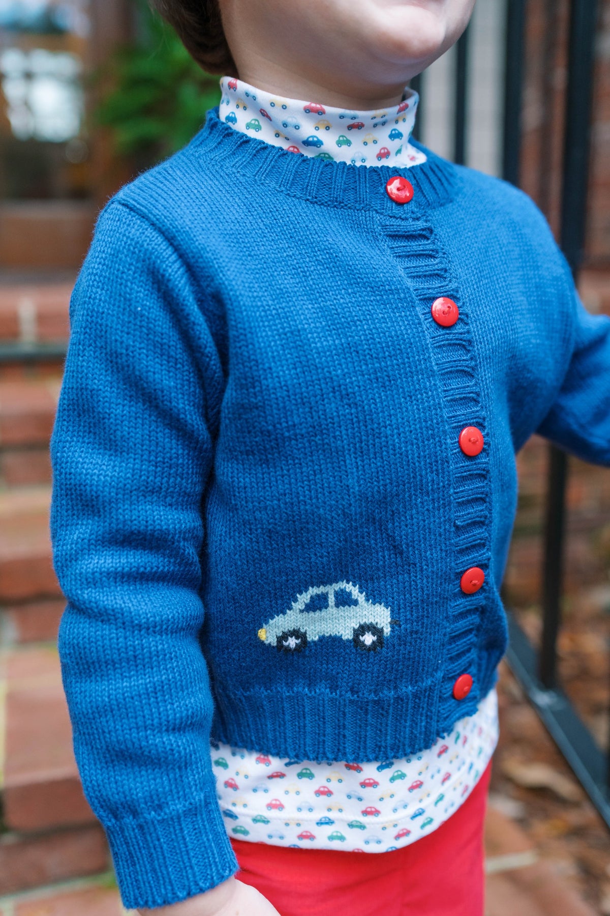 Burrow Button Down - River Royal, Car
