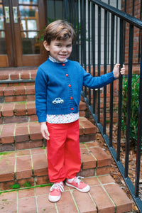 Burrow Button Down - River Royal, Car
