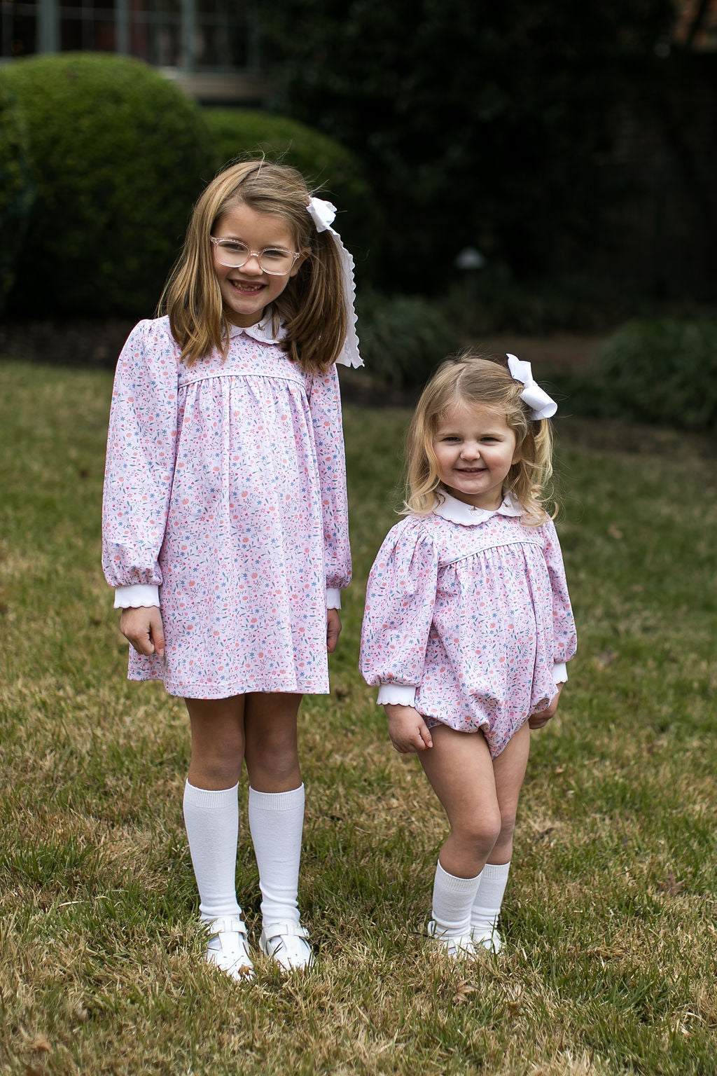 Memory Making Dress Long Sleeve - Pumpkin Grove Floral