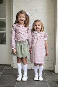 Memory Making Scallop Dress - Autumn Garden