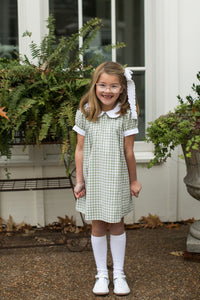 Perfectly Pleated Dress - Pinecrest Plaid