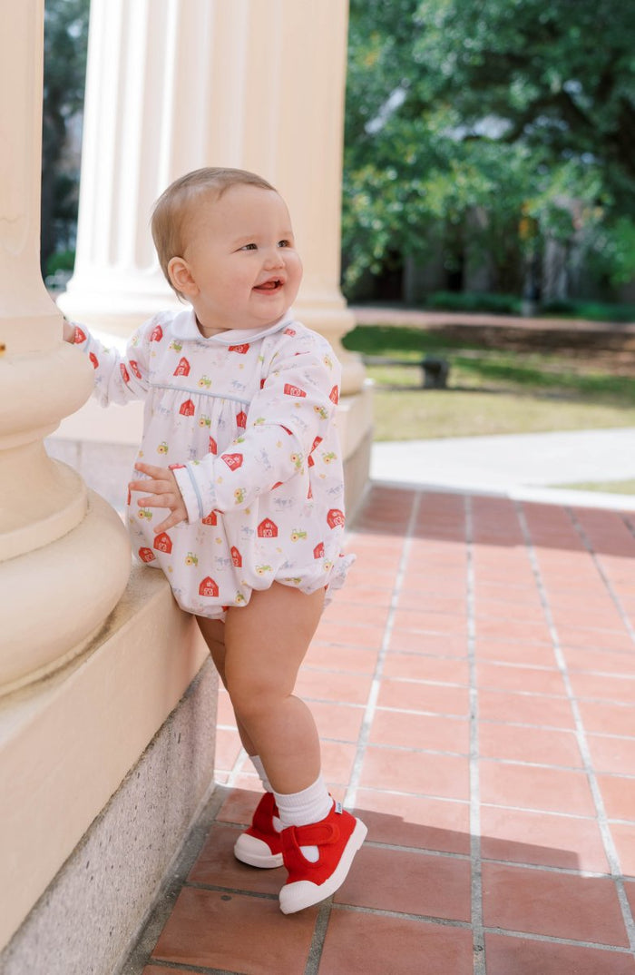 Covington Bubble Long Sleeve - Barnyard Tales - Classic Bubbles | Lullaby Set