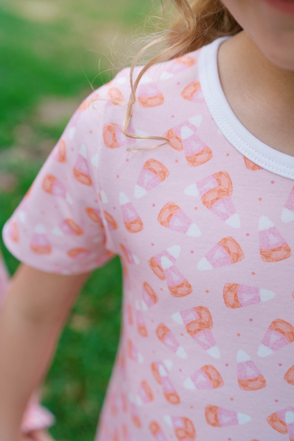 Dani Dropwaist Dress - Candy Corn Kisses