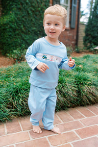 Bayou Play Set - Louisville Light Blue Ministripe, Farm