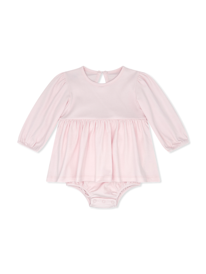 Penny Play Bloomer Long Sleeve - Palmer Pink Pima