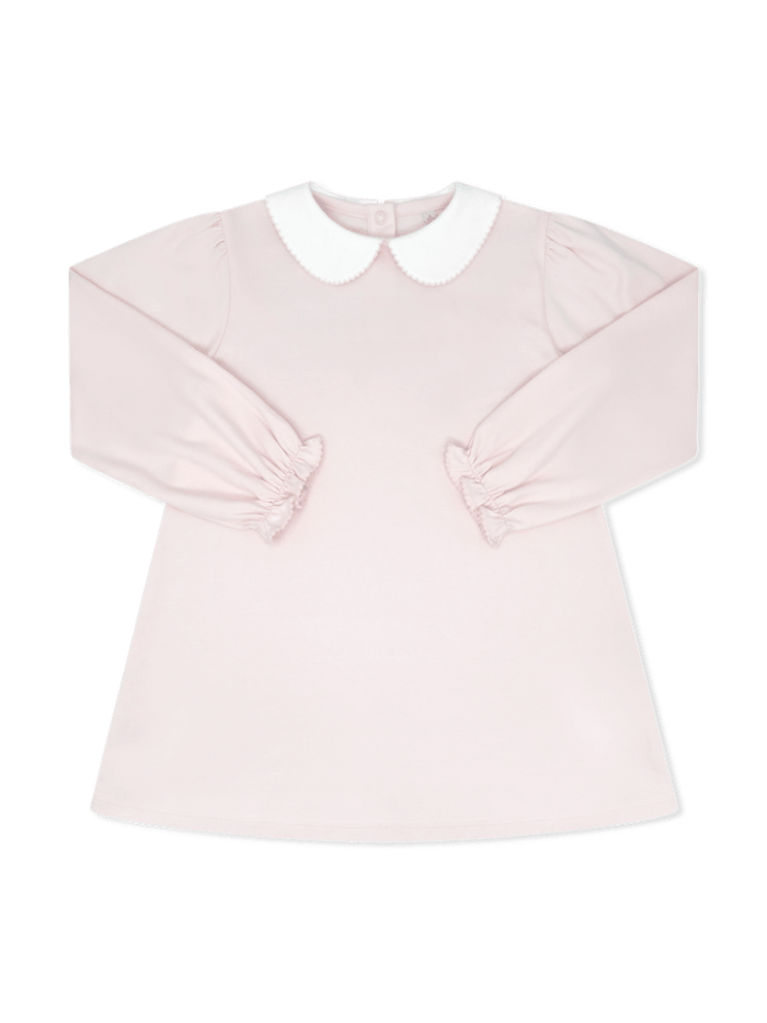 Patty Cake Dress Long Sleeve - Palmer Pink - Classic Dresses | Lullaby Set