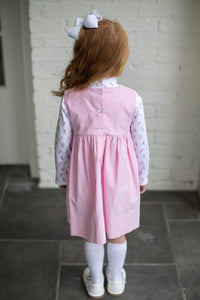 Lucille Jumper -  High Point Pink Corduroy