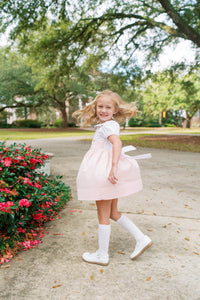 Sundays Best Dress - Petite Pink Velvet