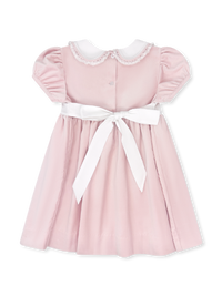 Sue Shaw Dress - Petite Pink Velvet, Holly