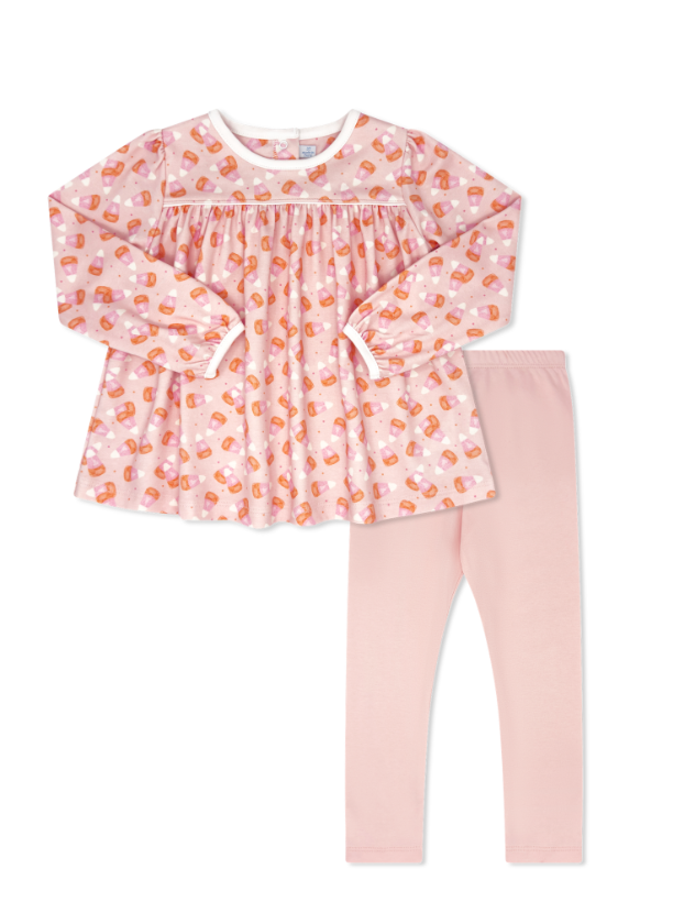 Memory Making Legging Set - Candy Corn Kisses