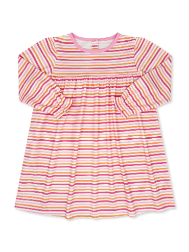 Penny Play Dress - Falling For Stripes, Pink