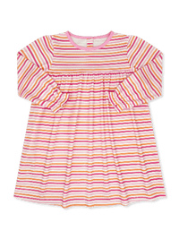 Penny Play Dress - Falling For Stripes, Pink - Classic Dresses | Lullaby Set