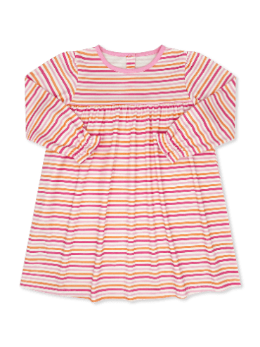 Penny Play Dress - Falling For Stripes, Pink - Classic Dresses | Lullaby Set