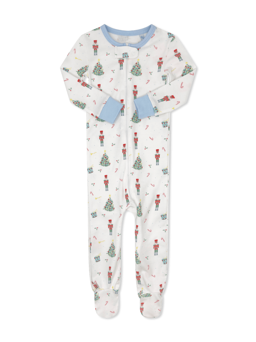 Once Upon A Time Footie - Enchanted Toy Box, Palmer Blue - Classic Pajamas | Lullaby Set