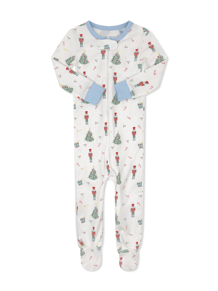 Once Upon A Time Footie - Enchanted Toy Box, Palmer Blue - Classic Pajamas | Lullaby Set