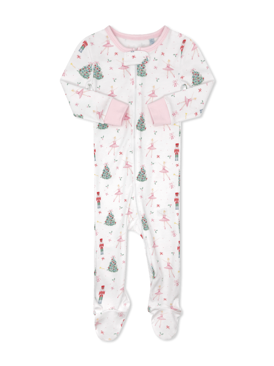 Once Upon A Time Footie - Enchanted Toy Box, Palmer Pink - Classic Pajamas | Lullaby Set