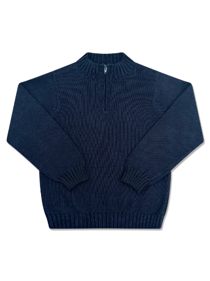 Hunter Half Zip - Newport Navy