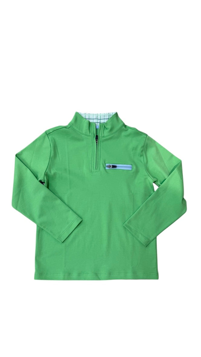 Hudson Half Zip - Griffin Green